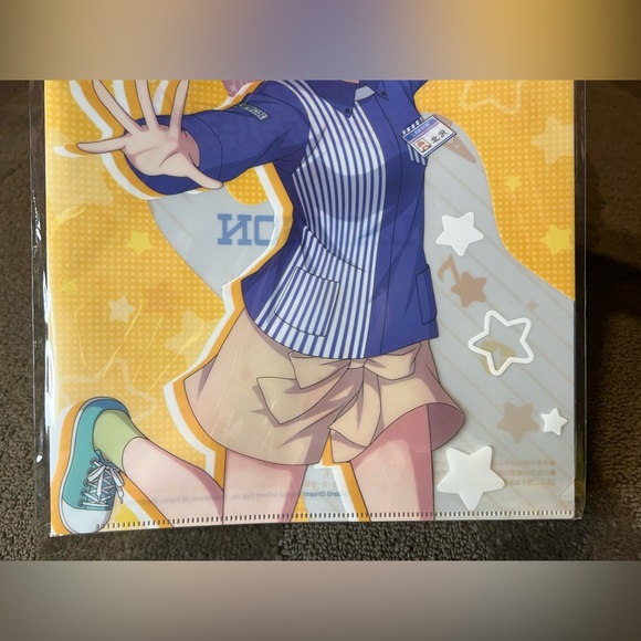 BanG Dream! x Lawson Hagumi Kitazawa Clear File Folder Plastic Anime Japan Cute - Picture 4 of 7
